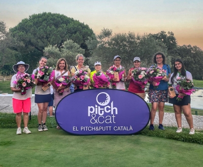 Dolors Snchez campiona de Catalunya Femenina FCPP 2025 desprs de 5 forats de desempat